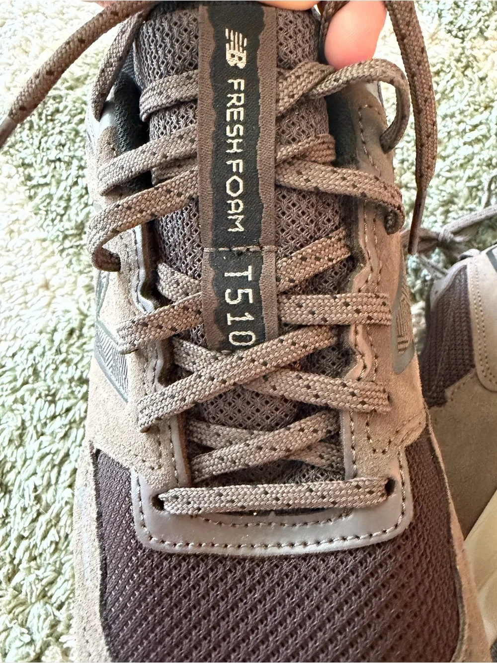 New Balance Men’s Brown and Tan Fresh Foam Sneakers T510